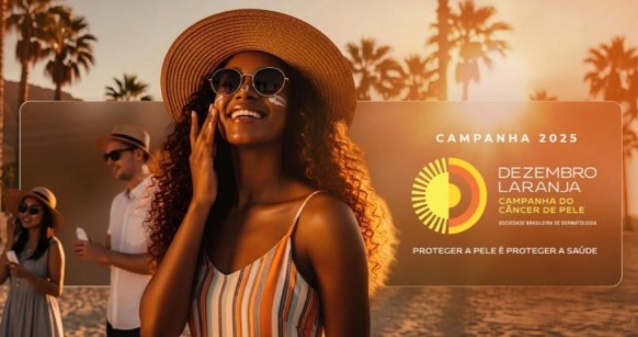 Campanha Dezembro Laranja 2025 promove a conscientização sobre o câncer de pele no Brasil