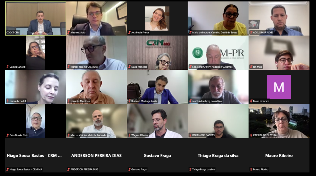 Integrantes da Câmara Técnica de Medicina de Emergência iniciam trabalhos em 2026