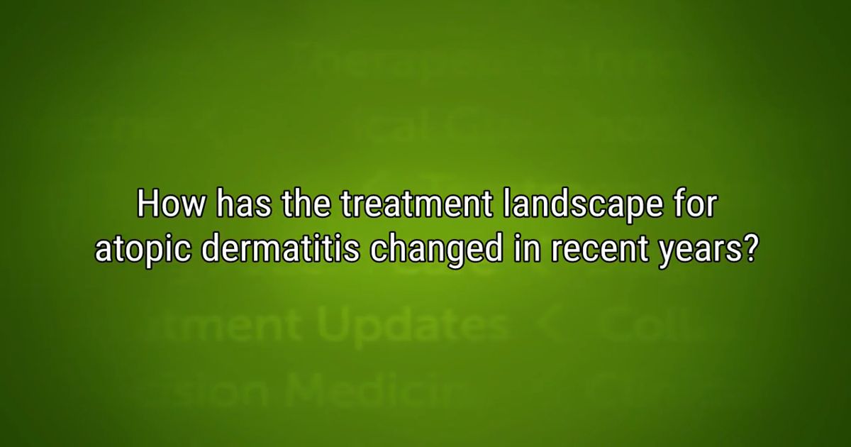 Avanços no tratamento da dermatite atópica ampliam opções terapêuticas