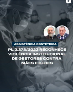 CFM celebra substituição de termo violên­cia obstétrica por violência institucional no PL 2.373/23